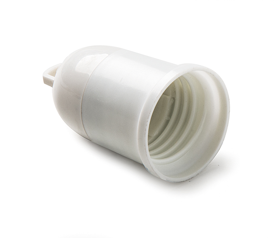 PORTALAMPARAS BLANCO E27 PARA OBRAS PROVISIONAL