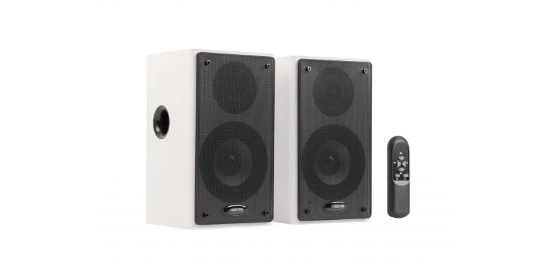 [SON-ALT-CLASS-220B] PAREJA DE ALTAVOCES ACTIVOS 2X20W RMS BLANCO 2 IN AUX