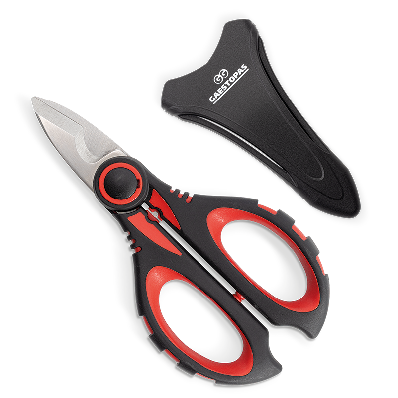 [HER-HGT-70] TIJERA ELECTRICISTA RECTA PREMIUM CRIMPA TERMINALES C/SOPORTE GAESTOPAS