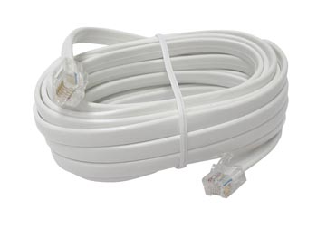 [INF-ALAR-RJ11-2M] ALARGADOR TELEFONO M-M 6P4C BL 2MTS HEPO