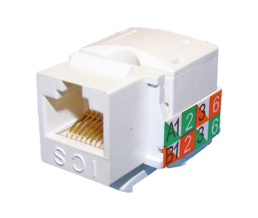[INF-CON-RJ45-H-5E] TOMA RJ45 CAT5E UTP ECO