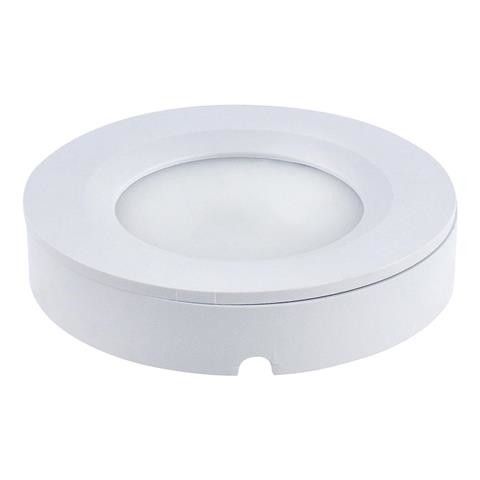 CABINET LED SUPERFICIE ''LUNA'' 3W 4K 210lm 230VAC Ø70mm BLANCO