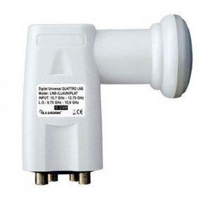 [TV-LNB-QUATTRO] LNB QUATTRO 4 POLARIDADES SMATV COLECTIVAS