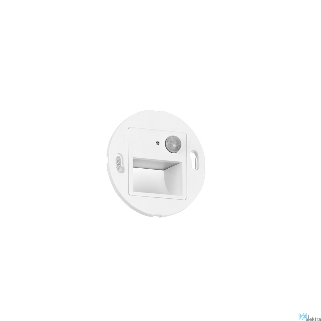 BALIZA EMP SQ LED 2W CCT3 2700/3200/4000ºK IP44 168lm 90º Ø77x42mm SIN TAPA