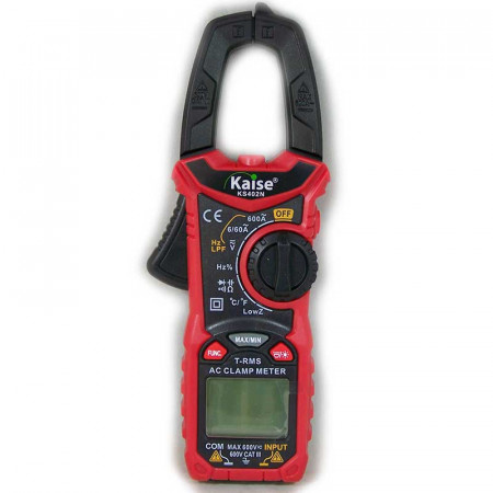 [MED-KS402N] PINZA AMPERIMETRICA DIGITAL CLASE III 600V AC&DC KS402 MEDIDA TEMPERATURA