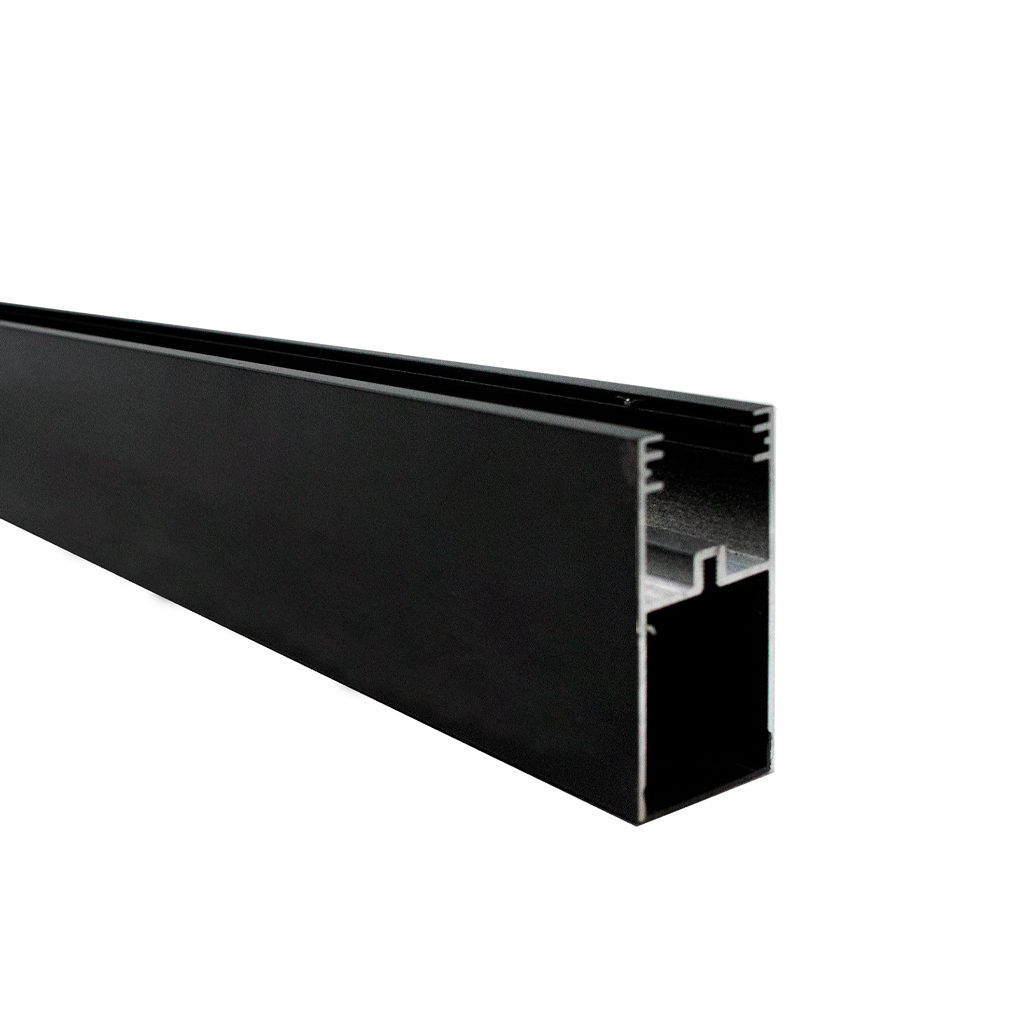 [FC-MAG-LA31339] CARRIL MAGNETICO PARA SUSPENDER NEGRO 1m ''LA''