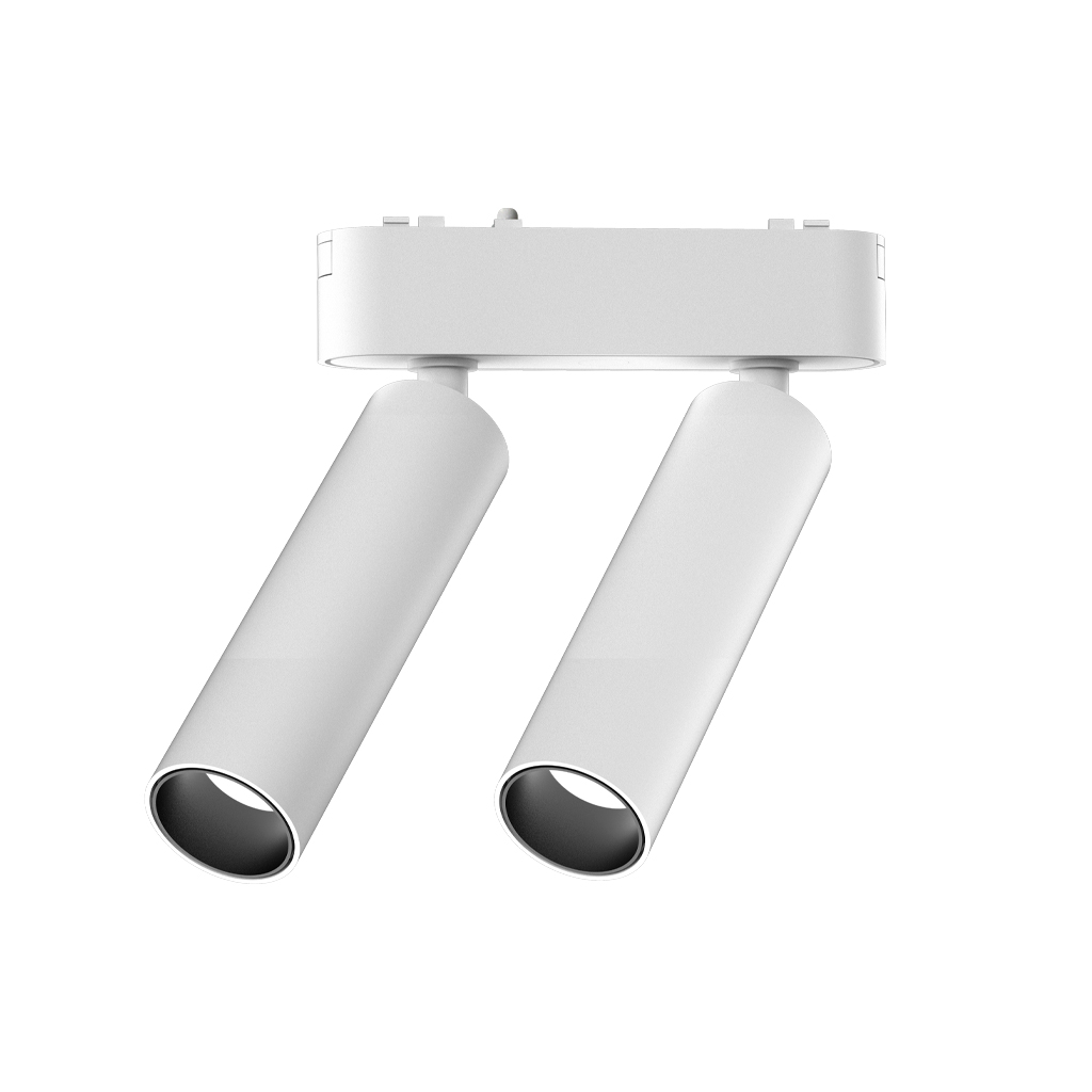 [FC-MAG-LA33517] FOCO DOBLE CARRIL MAGNETICO 40V BLANCO 7+7W 4000ºK 1260lm 36º  Ø31x114.5mm