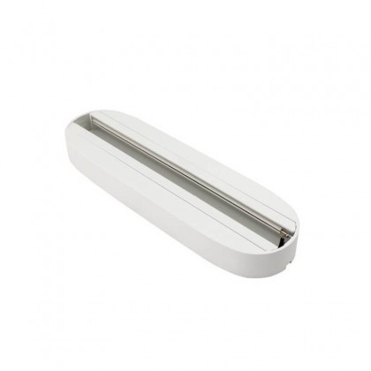 [FC-CAR-BASE-BL] BASE PLASTICA PARA CARRIL MONOFASICO 200x48x20mm BLANCO