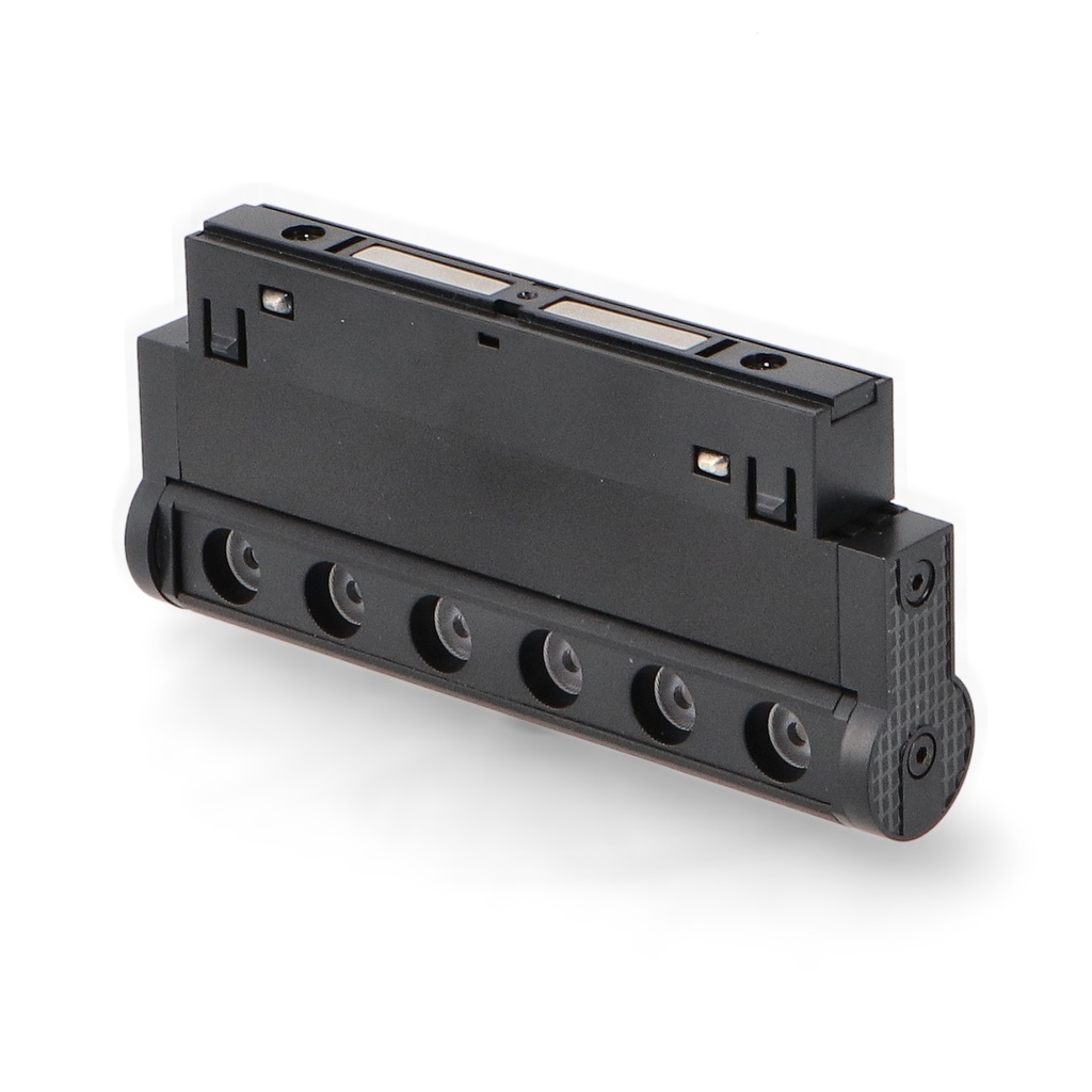 FOCO LED LINÉAIRE SERIE 16MM 6W PARA CARRIL MAGNÉTICO NEGRO 48V 3000ºK 600lm