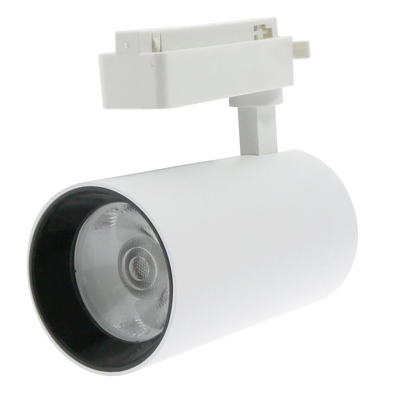 [FC-TURIN-3] FOCO DE CARRIL TURIN 30W 3000ºK 3000lm BLANCO TRIFASICO