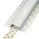 PERFIL ALU 2mts PARA EMPOTRAR EN OBRA 61.45x14.97mm INTERIOR: 21mm