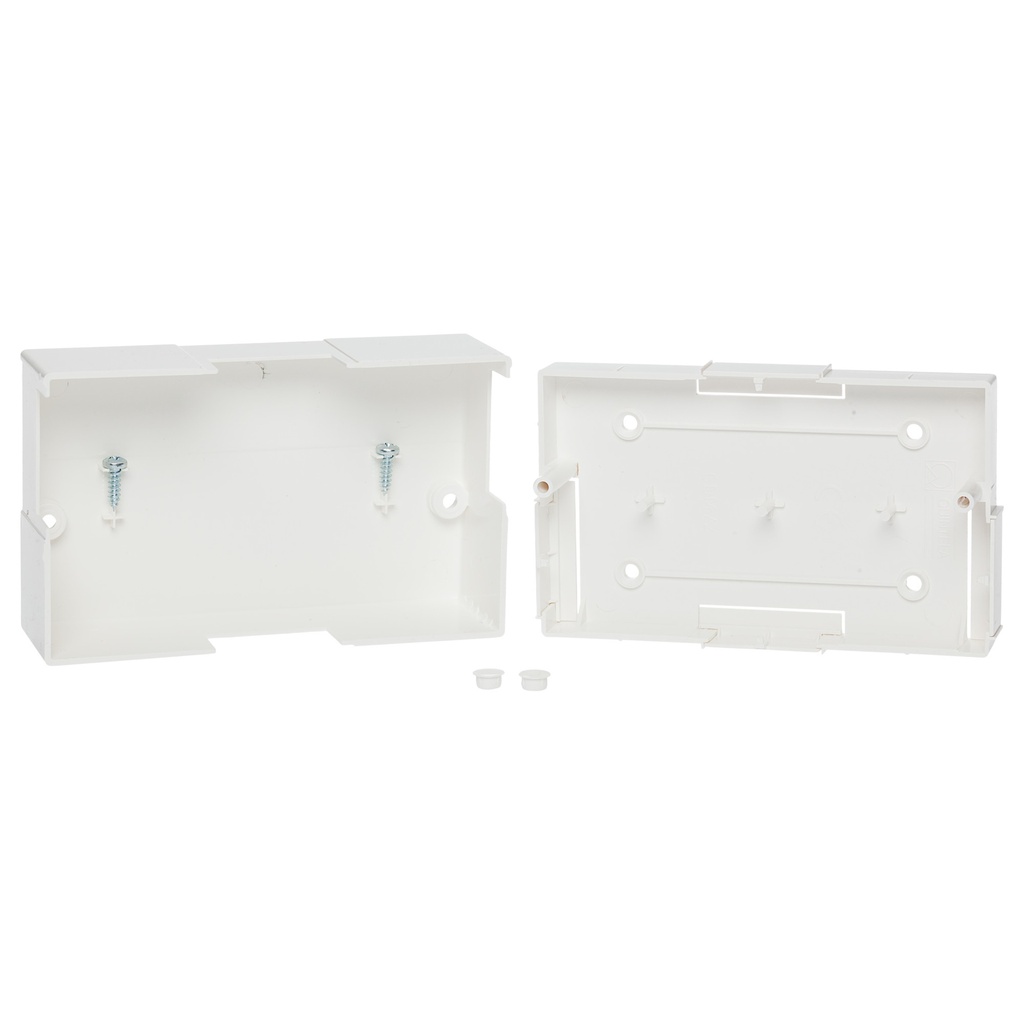 [CAJA-CAN-140X85-LG] CAJA DE REGISTRO Y DERIVACION PARA CANALETAS 140x85x38mm LEGRAND