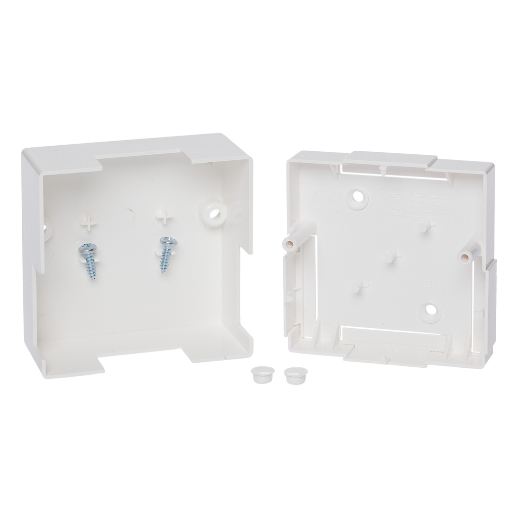 [CAJA-CAN-85X85-LG] CAJA DE REGISTRO Y DERIVACION PARA CANALETAS 85x85x38mm LEGRAND