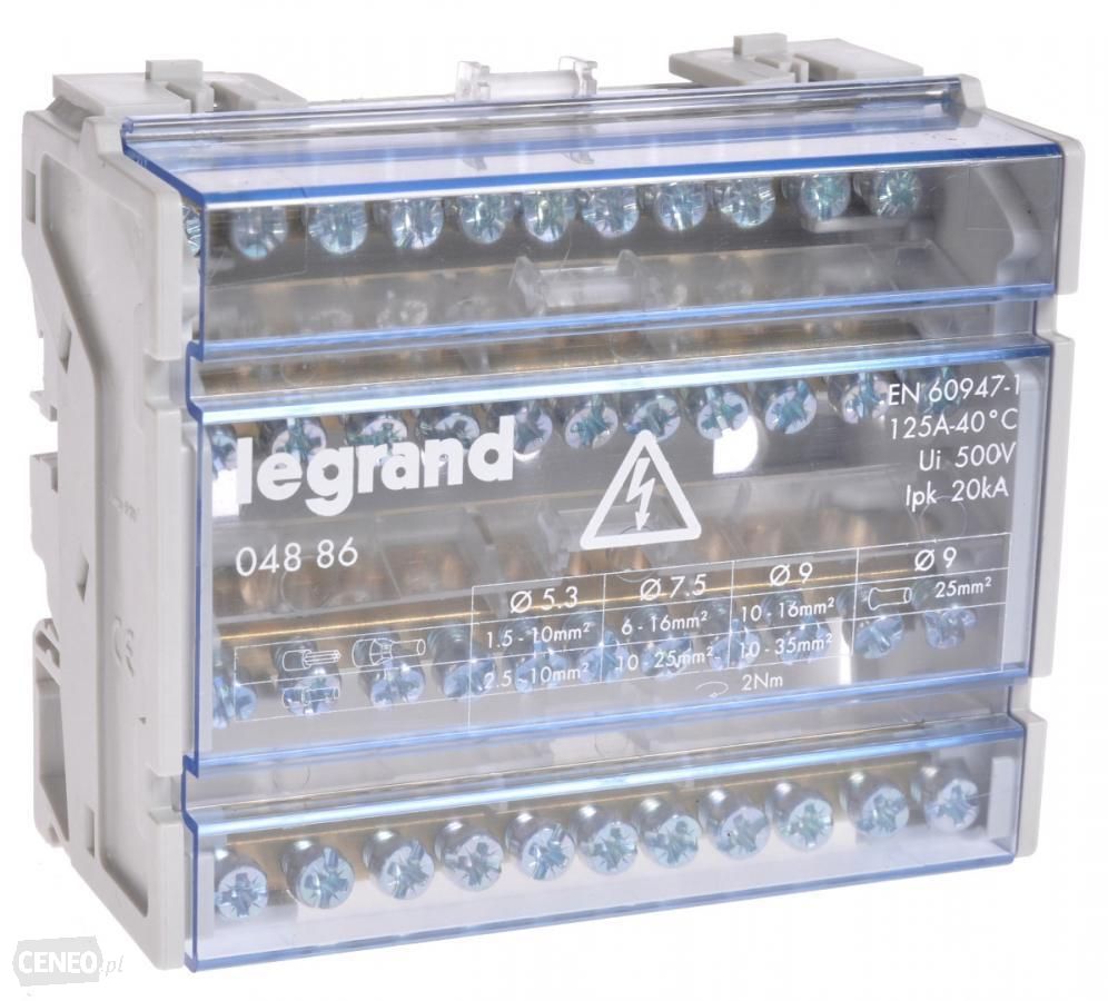 REPARTIDOR BORNERO TETRAPOLAR 4X125 BD125 11 SALIDAS