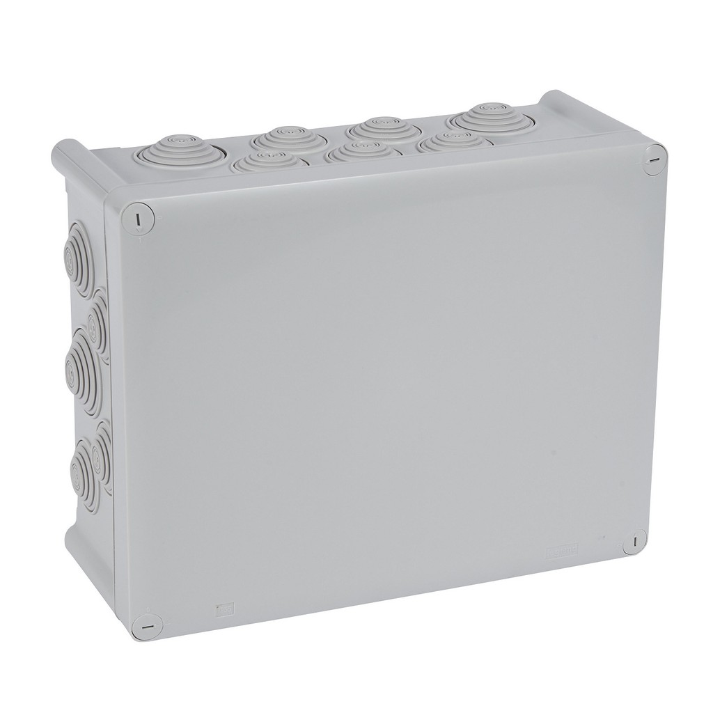 [CAJA-31X24-LG] CAJA DE REGISTRO CUADRADA ESTANCA CON CONOS IP55 310x240x130mm LEGRAND PLEXO