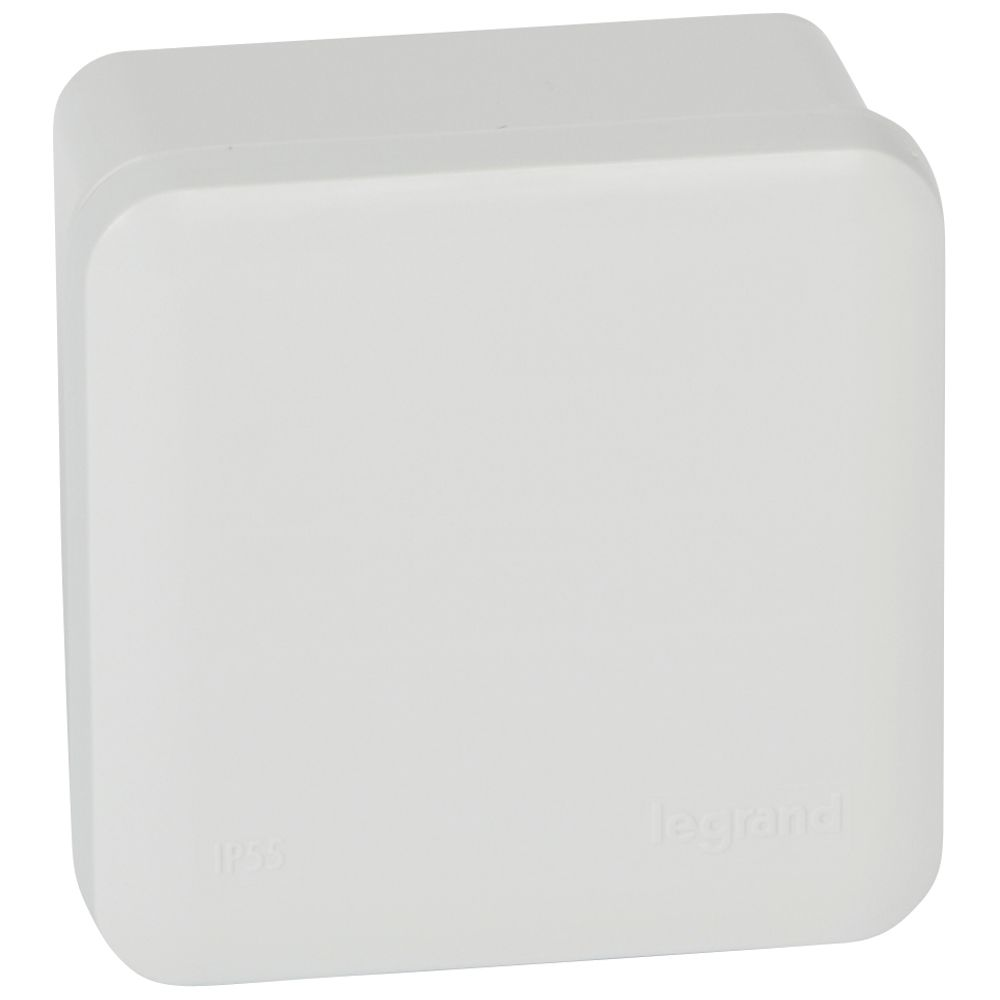 [CAJA-80X80-SC-LG] CAJA DE REGISTRO CUADRADA ESTANCA SIN CONOS IP55 80x80x45mm LEGRAND PLEXO