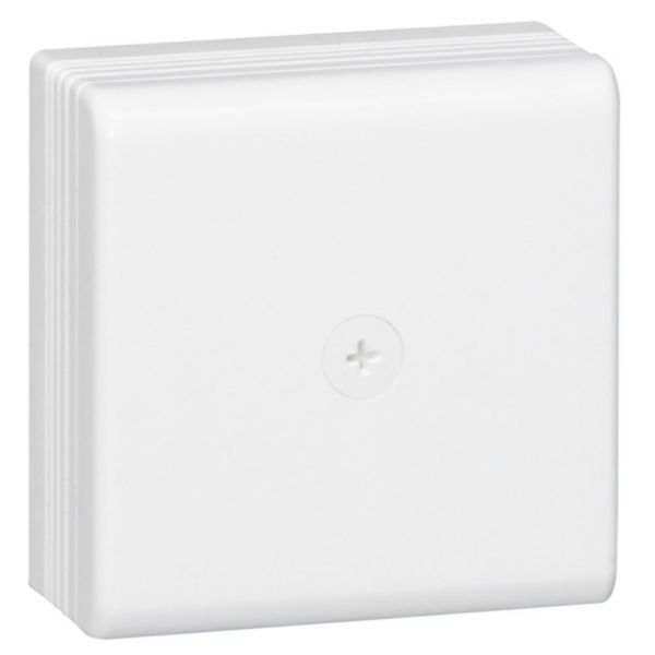 [CAJA-CAN-75X75-LG] CAJA DE REGISTRO CUADRADA PARA CANALETA 75X75 BLANCA DLPLUS LEGRAND