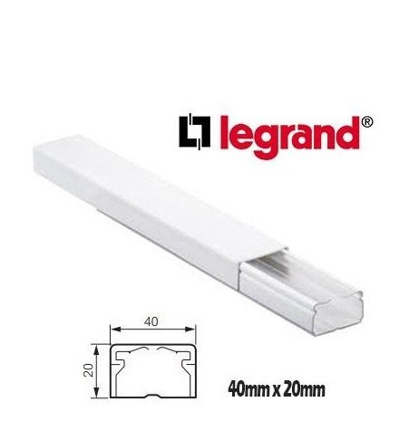 [CAN-40X20-LG] UD. DE 2mts CANAL DLP ECO 40*20mm LEGRAND