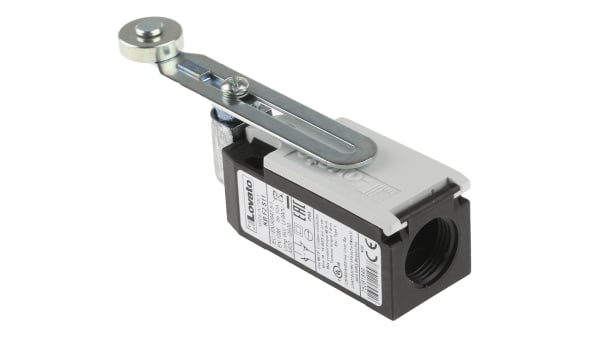 FINAL DE CARRERA ROLDANA REGULABLE 19X5mm 1NO+1NC