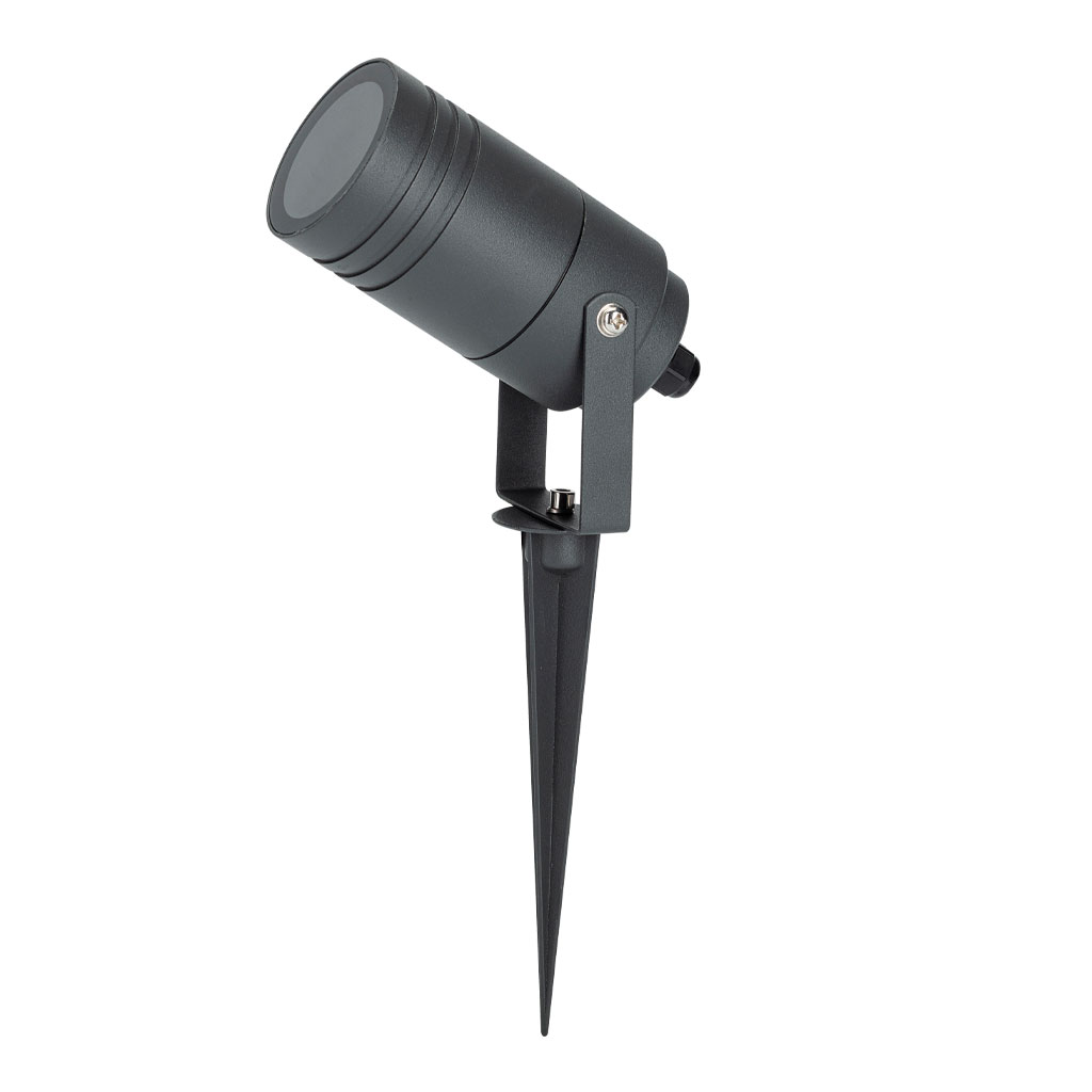 PICA JARDIN GU10 ALUMINIO IP65 Ø60x145mm ANTRACITA