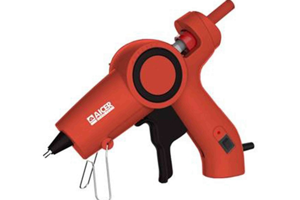 [HER-63284] PISTOLA SILICONA ELECTRICA 60W LED MADER