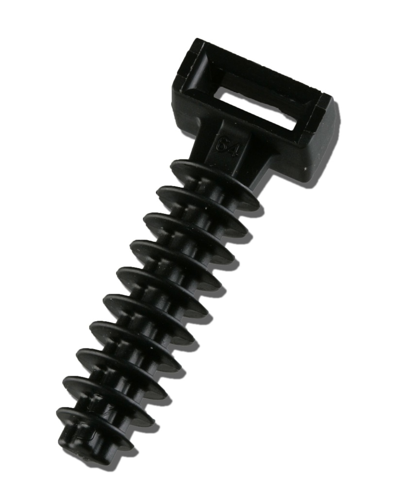 TACO NYLON 8x40mm CAJA 100uds GRIS