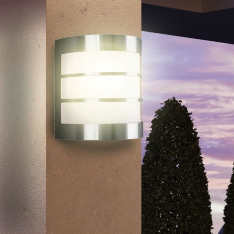 APLIQUE MASSIVE INOX CALGARY IP44 E27