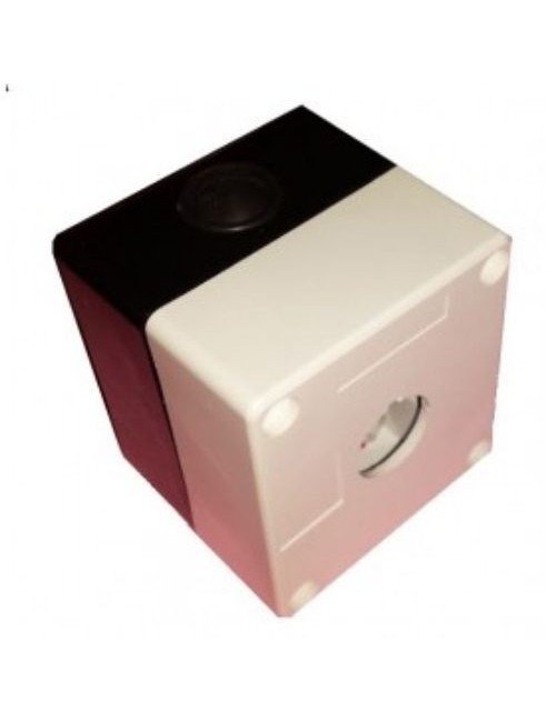 [PUL-CAJA-1H] CAJA SUPERFICIE 1H PARA PULSATERIA 22MM