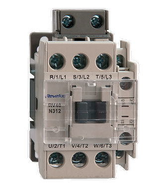 MINI CONTACTOR 3P 3NO + AUX 1NO 24VAC AC3-12A AC3-5.5kW AC1-20A