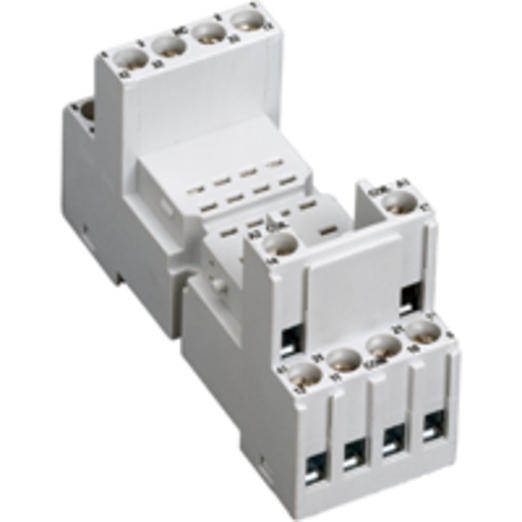 [RELE-ZOC-CR] BASE ZOCALO PARA RELE ENCHUFABLE MINIATURA CR 4NOC