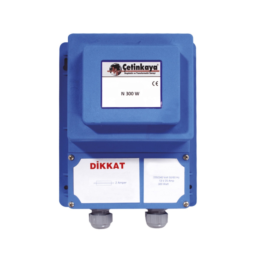 TRANSFORMADOR DE SEGURIDAD 12VAC 300W IP65 ESPECIAL PISCINAS CLASE II