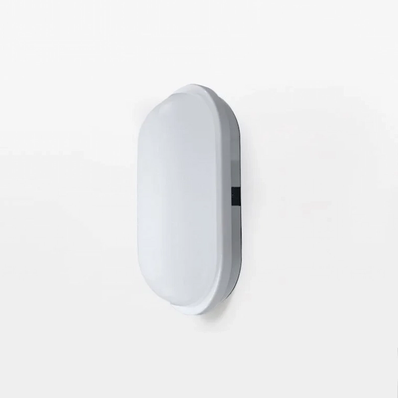 APLIQUE LED 20W 6000ºK 2300lm 120º IP65 OVAL 271*146X76mm PC