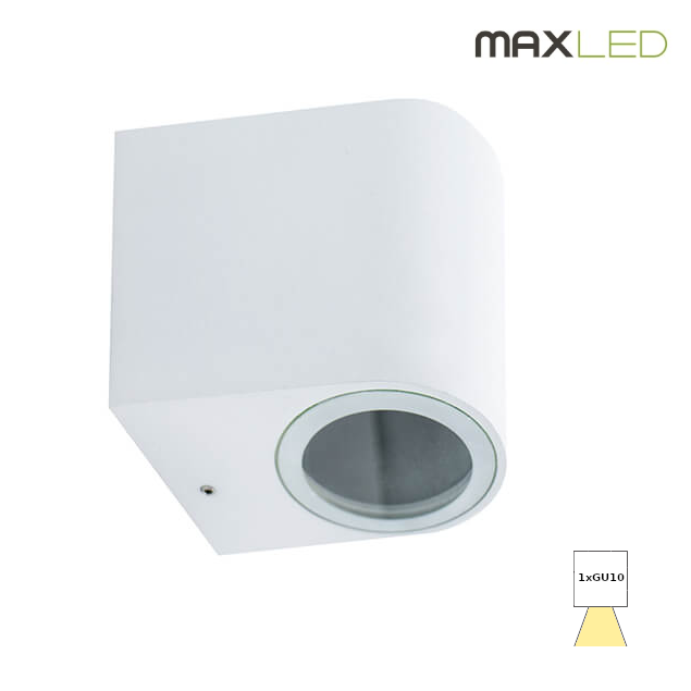 [APL-23105] APLIQUE EXTERIOR GU10 FALSE BLANCO MAXLED