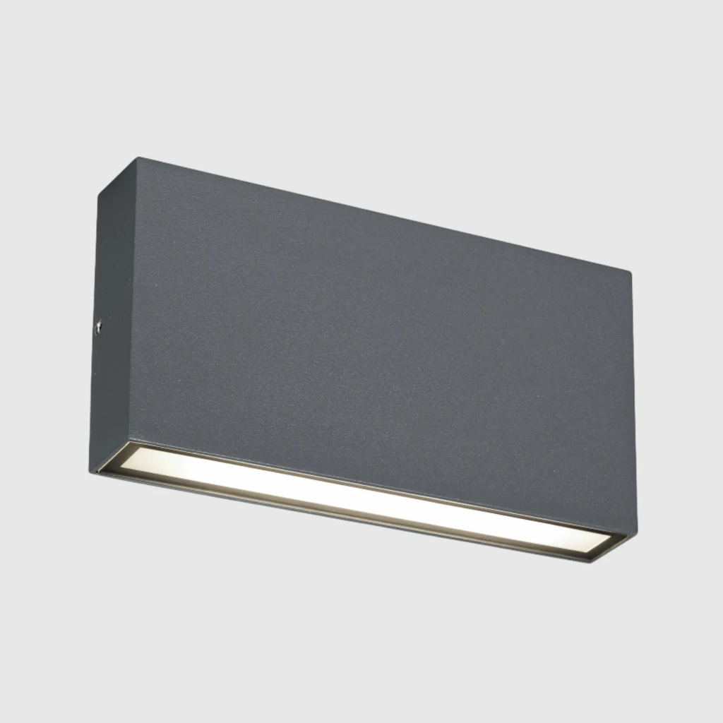 [APL-38673] APLIQUE LED ¨SLIM¨ ANTRACITA 2x5W CCT 3/4/6ºK 1190lm IP54