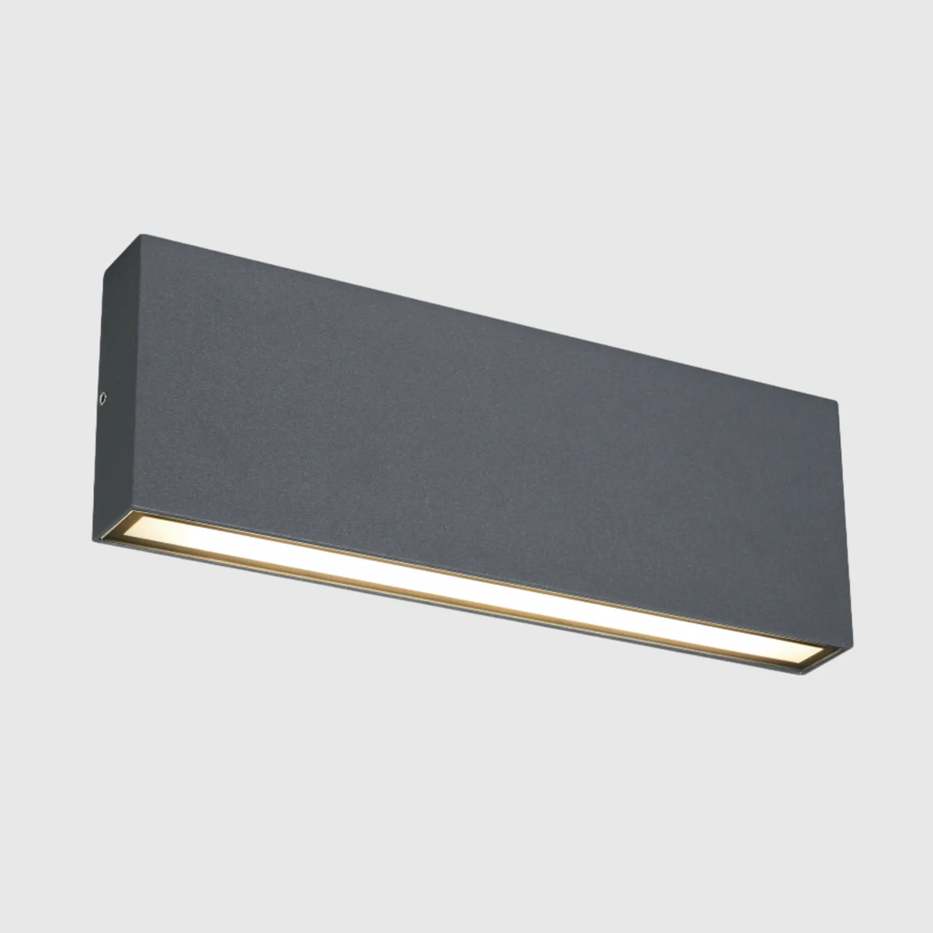 [APL-38703] APLIQUE LED ¨SLIM¨ ANTRACITA 2x12W CCT 3/4/6ºK 2930lm IP54