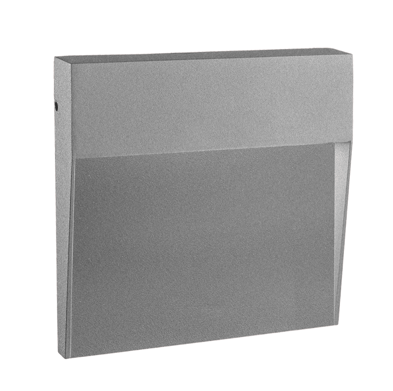 BALIZA SUPERFICIE SQ ANTRACITA 6.5W 675lm IP54 CCT 30/40/50ºK CRI:80 160x160x29mm MAXLED