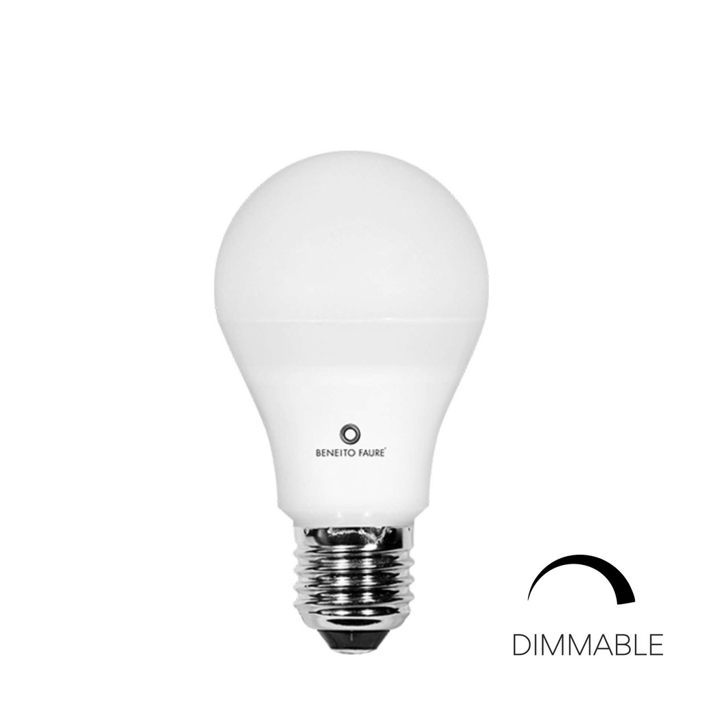 [E27-STD-11W-DIM-3] BOMBILLA LED STANDARD A60 11W 30K LUZ CALIDA 1055lm 270º DIMMABLE