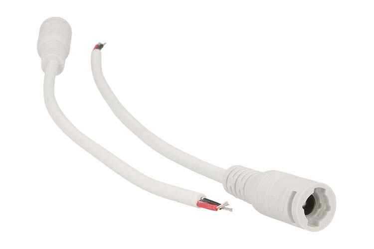 CONEXION HEMBRA CON CABLE BLANCO PARA DRIVER LED