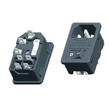 [DB-14-F4-DD] BASE EMPOTRAR 2P+T 10A 250VAC USA + PORTAFUSIBLE