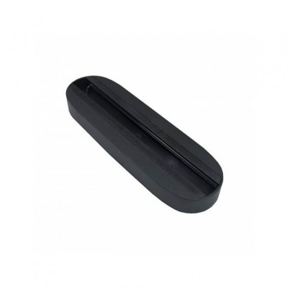 [FC-CAR-BASE-NG] BASE PLASTICA PARA CARRIL MONOFASICO 200x48x20mm NEGRO