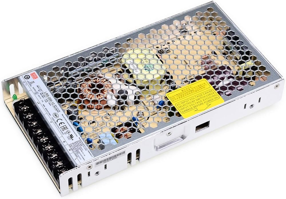 TRANSFORMADOR 12VDC 200W 17A LRS-200-12 MEAN WELL