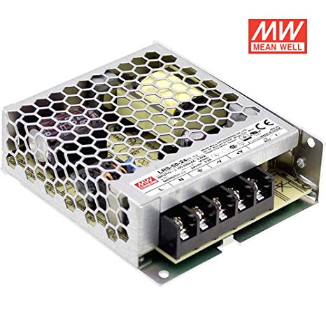 TRANSFORMADOR 50W 24VDC 2.20A IP20 LRS-50-24 MEAN WELL