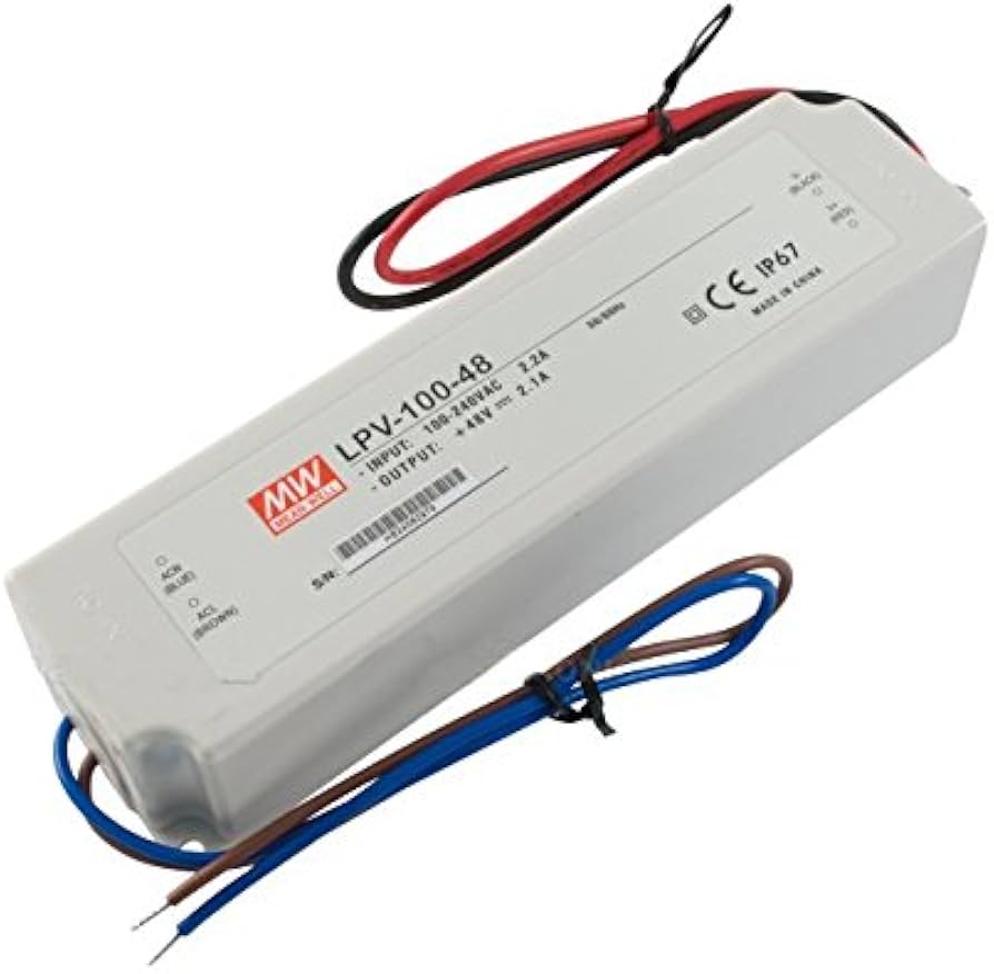 [DC-48V-100W-IPX] TRANSFORMADOR 48VDC 2.1A 100W IP67