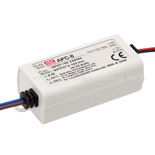APC-8-350 DRIVER CC 7.7W 11-23VDC 350mA 90-264Vca IP42 MEAN WELL
