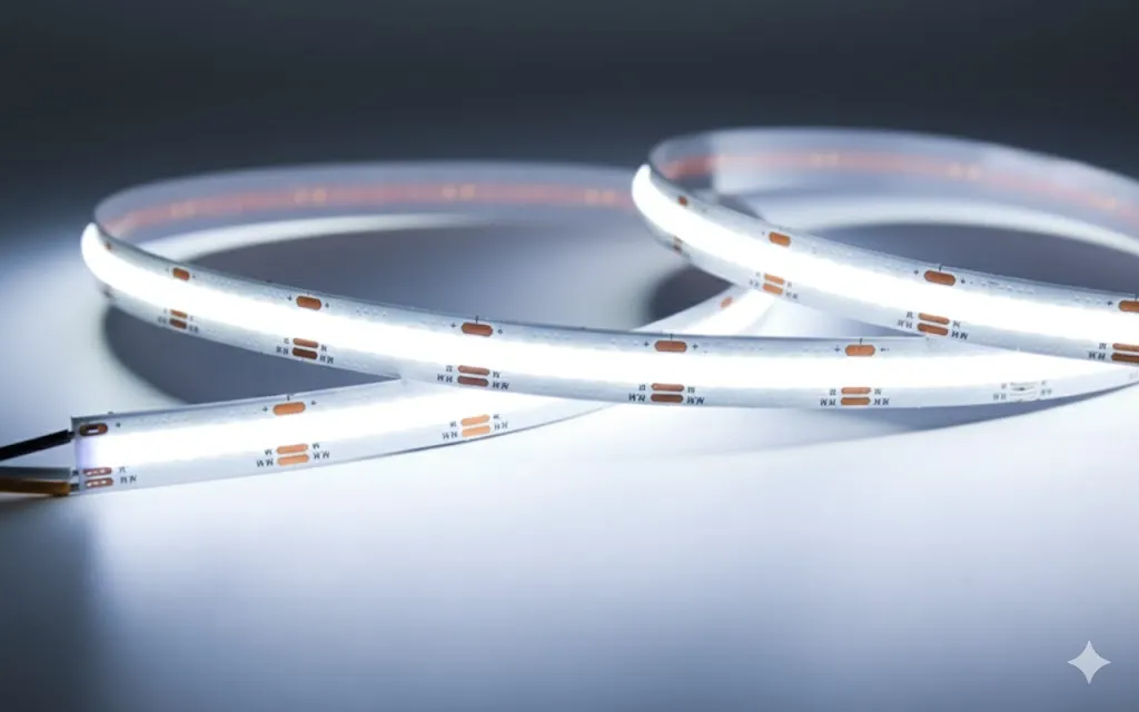 TIRA LED COB IP20 10mts 24VDC 11W/m 6000ºK 805lm/m 312LED/m CRI:90 8mm MI-BOXER