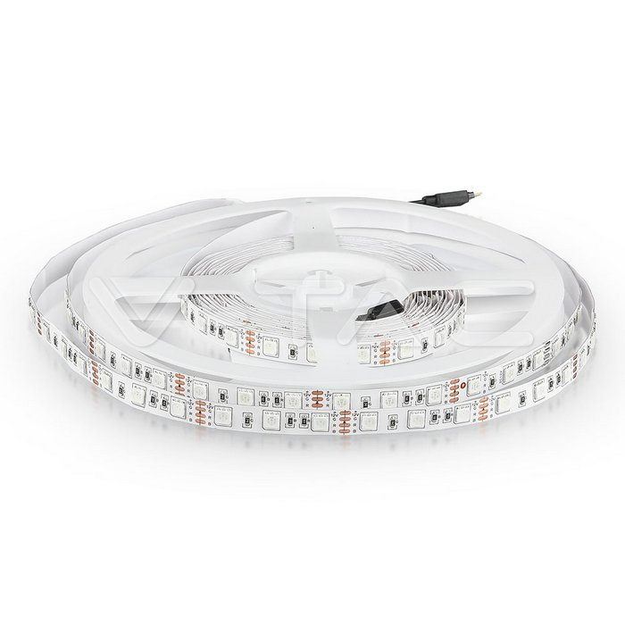 TIRA LED 5Mts SMD2835 RGB 120p/m 14W/m 24VDC IP20 8mm WL