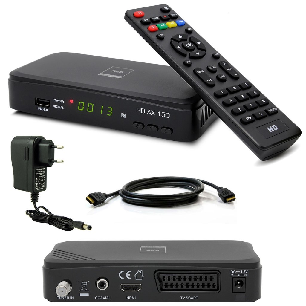 [TV-REC-AX150] RECEPTOR DECODER SATELITE HD OPTICUM AX 150