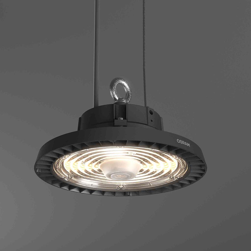 CAMPANA UFO OSRAM LUXPOINT HIGHBAY Herbert 120-160-200W 6500ºK 19200-24800-30000lm 90º 0-10V DIM