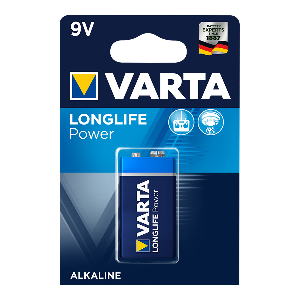 BATERIA ALCALINA 9V 6LR61