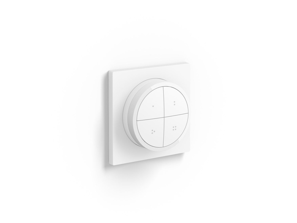 [HUE-TAPDIAL-BL] INTERRUPTOR WIRELESS PHILIPS HUE 4 BOTONES BAT-CR2032